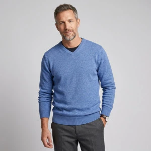 Baileys Scottish Trui V-Hals | Blauw