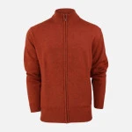 Baileys Lamswol Vest | Burned Orange | www.pietkoopmans.nl