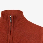 Baileys Lamswol Vest | Burned Orange | www.pietkoopmans.nl