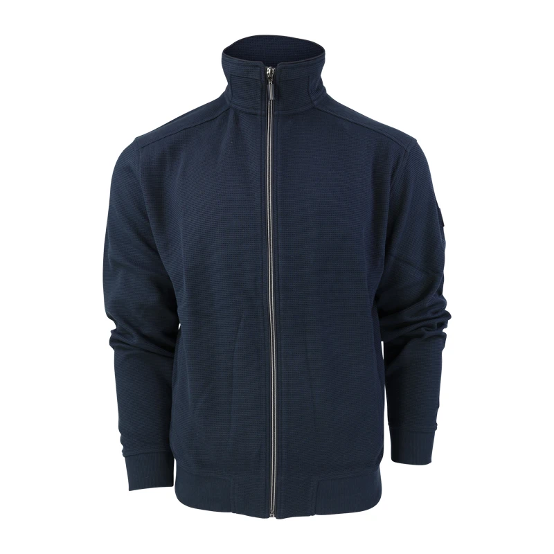 Baileys Sportief Vest | Marine Wafel Print | www.pietkoopmans.nl