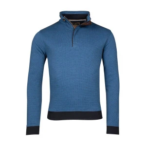 Baileys Trui Met Rits en Knoop | Blauw