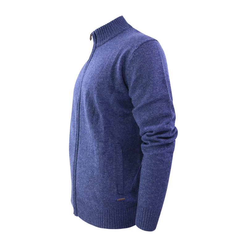 Baileys Lamswollen Vest | Denim Blauw | www.pietkoopmans.nl