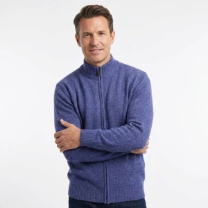 Baileys Lamswollen Vest | Denim Blauw