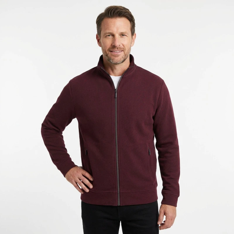 Baileys Sweater Vest Heren | Bordeaux  | www.pietkoopmans.nl