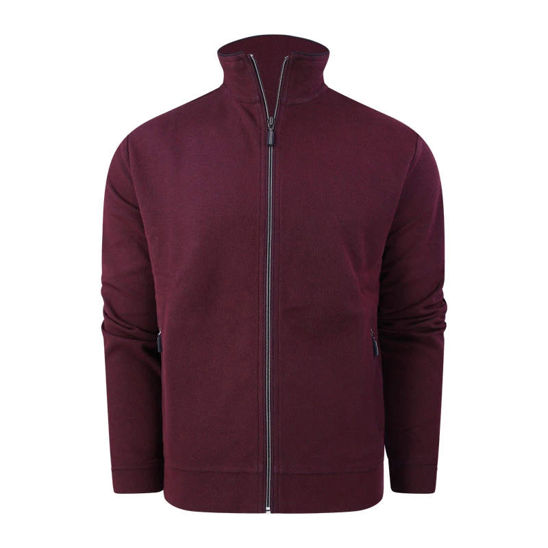 Baileys Sweater Vest Heren | Bordeaux  | www.pietkoopmans.nl