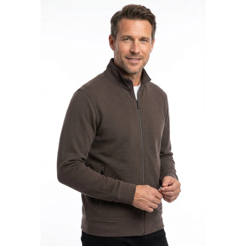 Baileys Sweater Vest Heren | Bruin | www.pietkoopmans.nl