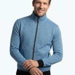 Baileys Zomer Sweat Vest | Lichtblauw Print | www.pietkoopmans.nl