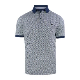 Baileys Polo Korte Mouw | Marine Print