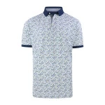 Baileys Polo Korte Mouw | Camel Print | www.pietkoopmans.nl