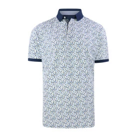 Baileys Polo Korte Mouw | Camel Print