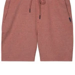 Baileys Korte Sweat Broek  | Lichtrood | www.pietkoopmans.nl