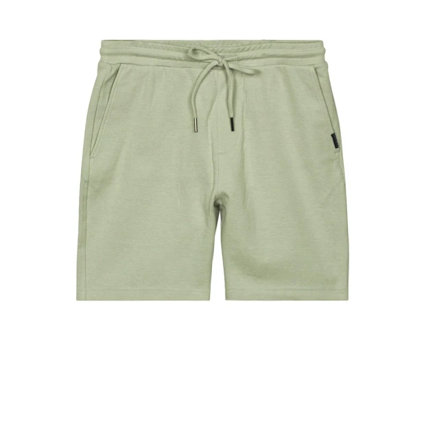 Baileys Korte Sweat Broek  | Lichtgroen | www.pietkoopmans.nl