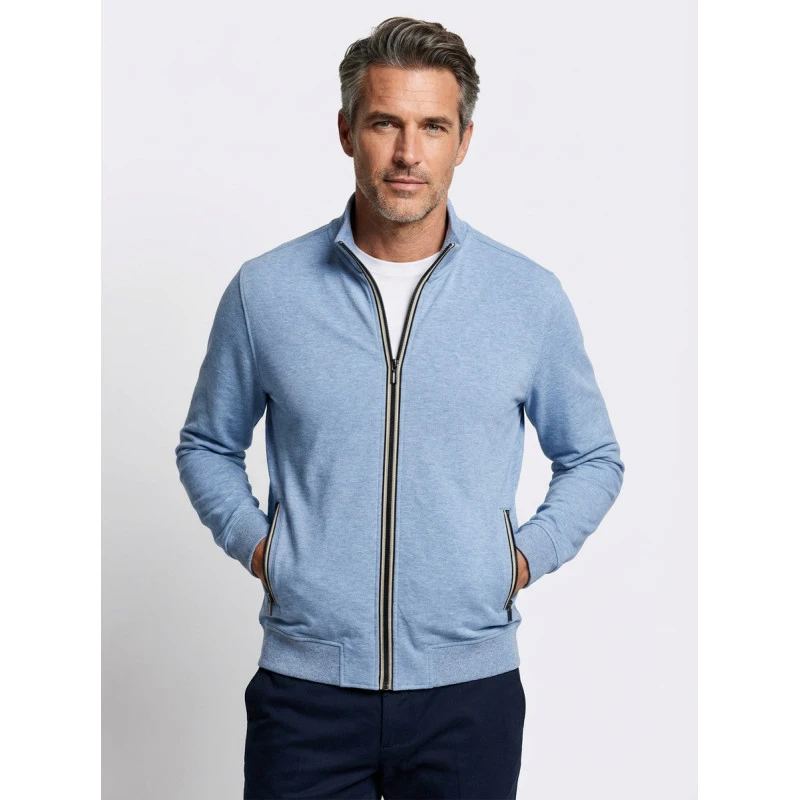 Baileys Sportief Sweater Vest Heren | Lichtblauw | www.pietkoopmans.nl