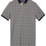 Baileys Polo Korte Mouw | Indigo Print | www.pietkoopmans.nl