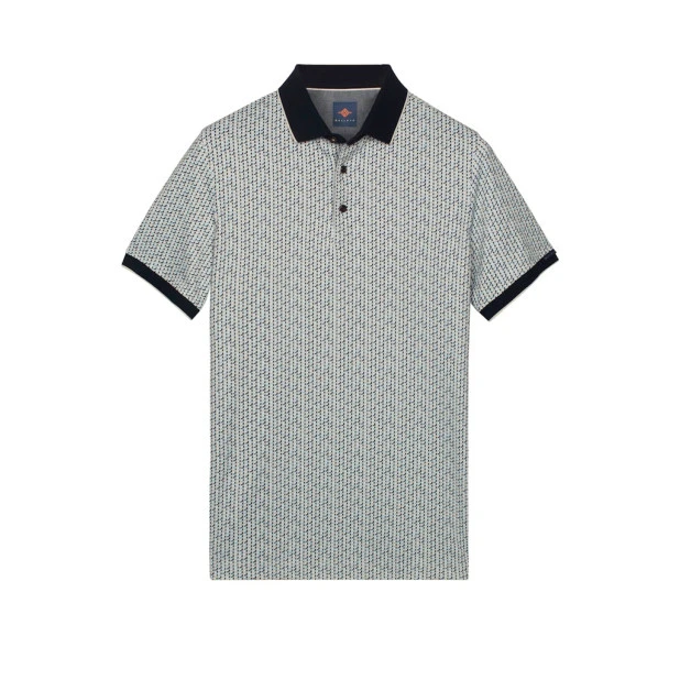 Baileys Polo Korte Mouw | Soft Grey | www.pietkoopmans.nl
