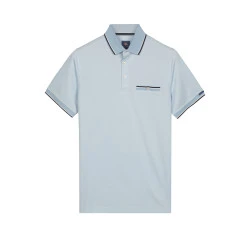 Baileys Polo Korte Mouw | Lichtblauw