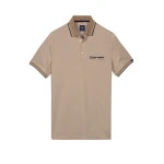 Baileys Polo Korte Mouw | Zand | www.pietkoopmans.nl