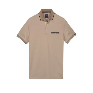 Baileys Polo Korte Mouw | Zand