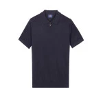 Baileys Gebreide Polo met Rits | Donkerblauw | www.pietkoopmans.nl