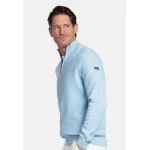 Baileys Half Zip Trui | Lichtblauw | www.pietkoopmans.nl