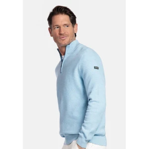 Baileys Half Zip Trui | Lichtblauw