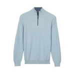 Baileys Half Zip Trui | Lichtblauw | www.pietkoopmans.nl