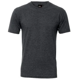 T-Time T-Shirt | Antraciet Gemailleerd