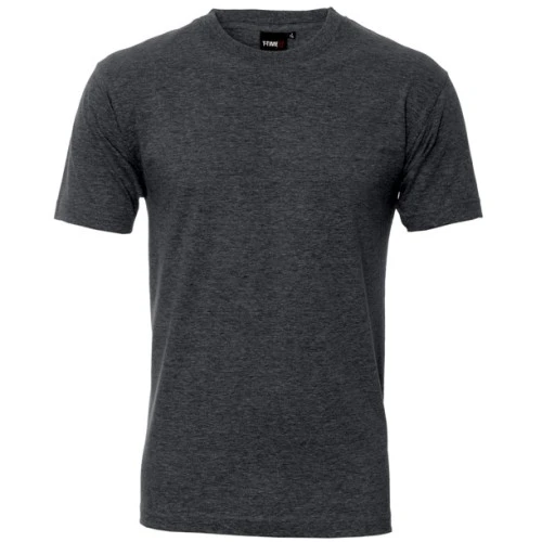 T-Time T-Shirt | Antraciet Gemailleerd  | www.pietkoopmans.nl