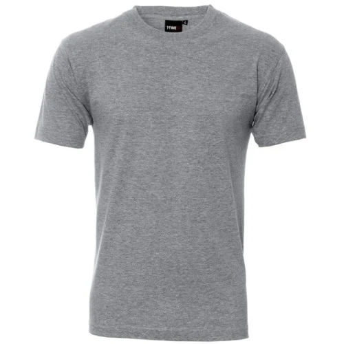 T-Time T-Shirt | Grijs Gemailleerd | www.pietkoopmans.nl
