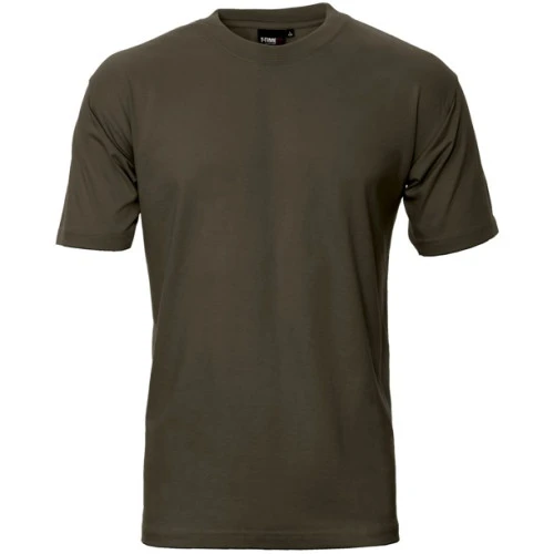 T-Time T-Shirt | Olijf | www.pietkoopmans.nl