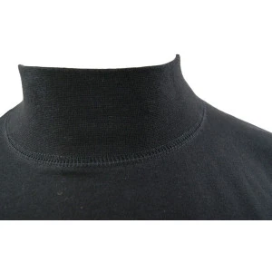 Belika Tricot Turtle Kraag | Zwart 