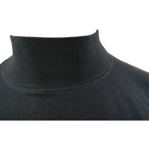 Belika Tricot Turtle Kraag | Zwart  | www.pietkoopmans.nl