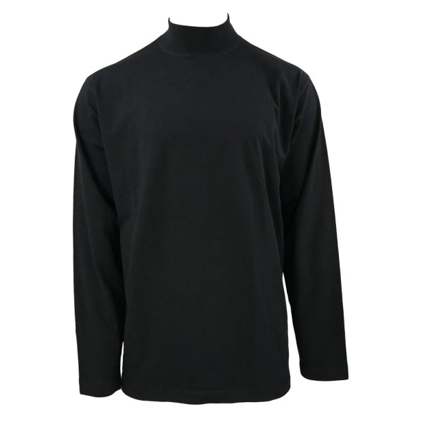 Belika Tricot Turtle Kraag | Zwart  | www.pietkoopmans.nl