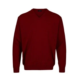 Belika Pullover V-Hals | Bordeaux