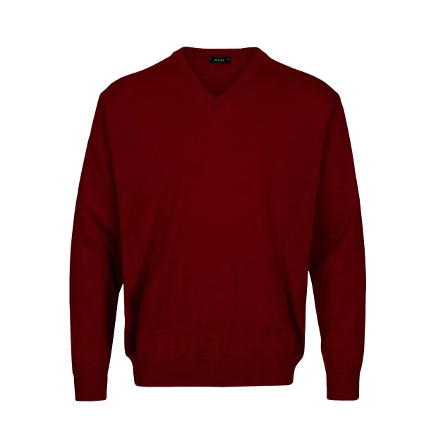 Belika Pullover V-Hals | Bordeaux