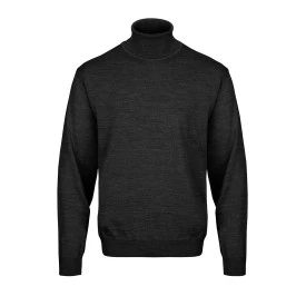 Belika Col Pullover |  Zwart