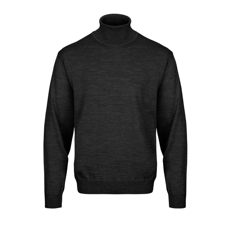 Belika Col Pullover |  Zwart | www.pietkoopmans.nl