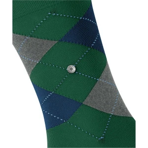 Burlington Sokken King | Groen Marine