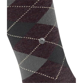 Burlington Kniekousen | Bordo Melange
