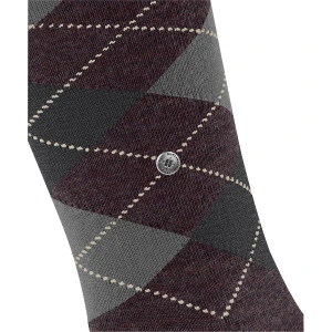 Burlington Kniekousen | Bordo Melange