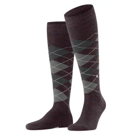 Burlington Kniekousen | Bordo Melange