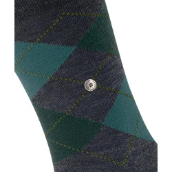 Burlington Edinburgh Mel Sokken | Groen Teal Geruit