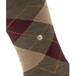 Burlington Edinburgh Mel Sokken | Camel Bordeaux Geruit  | www.pietkoopmans.nl