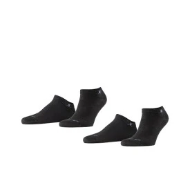 Burlington Sneaker Sokken | Duo Zwart
