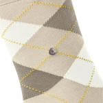Burlington Manchester Sokken | Crème Kit | www.pietkoopmans.nl