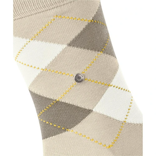 Burlington Manchester Sokken | Crème Kit | www.pietkoopmans.nl