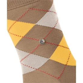 Burlington Manchester Sokken | Camel Geel