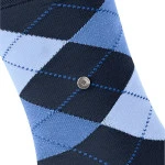 Burlington Manchester Sokken | Lila Indigo | www.pietkoopmans.nl