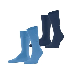 Burlington Duo-Pack Sokken | Blauw