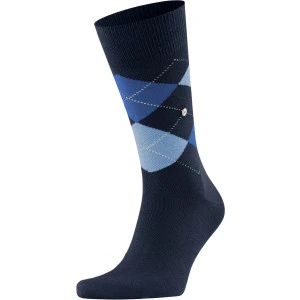 Burlington Sokken Edinburgh | Light Blue Navy